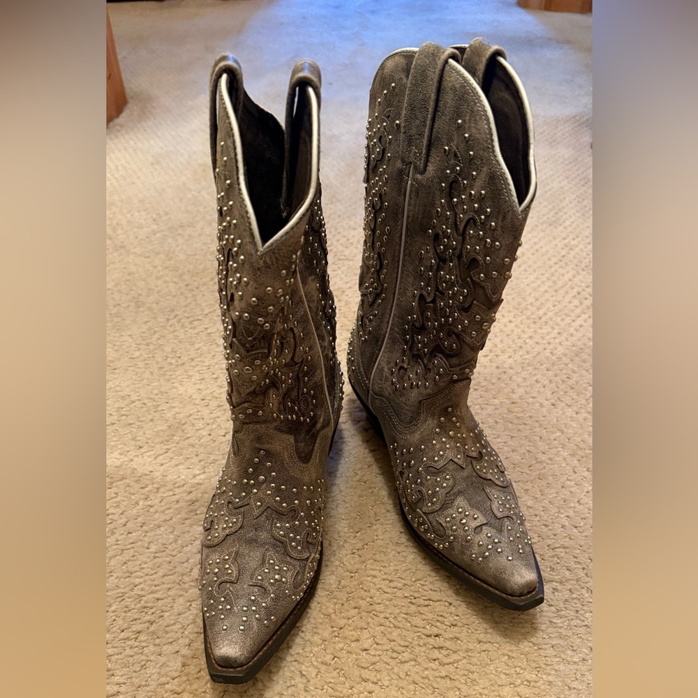 Studded Western Boots